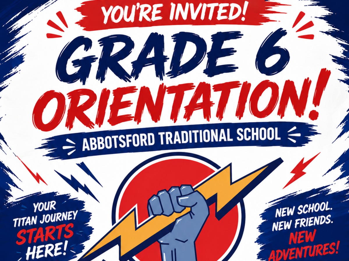Invitation to Grade 6 Orientation