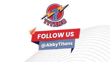 ATS logo with text that says "Follow Us @AbbyTitans: