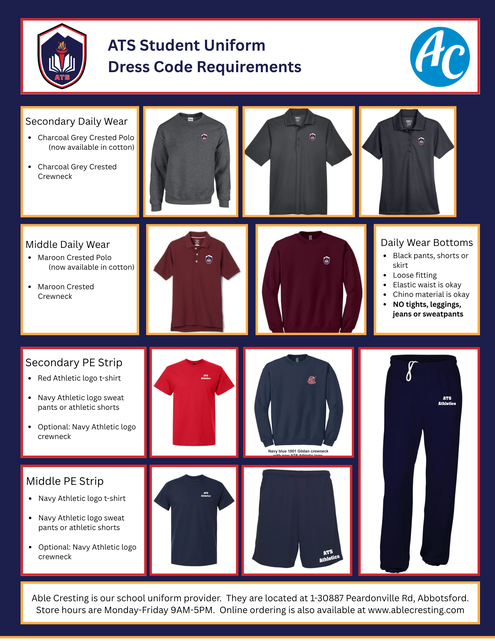 ATS Uniform graphic