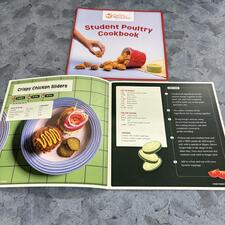 Photo of student created brochures