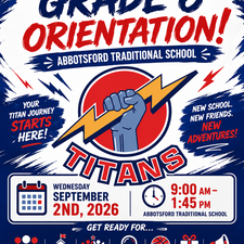Invitation to Grade 6 Orientation
