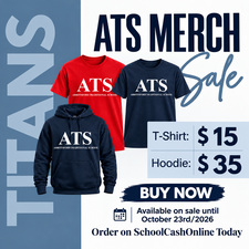 Graphic of school logo clothing
