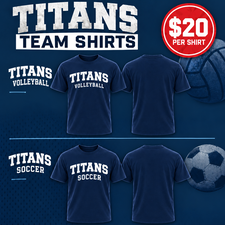 Graphic of school logo clothing